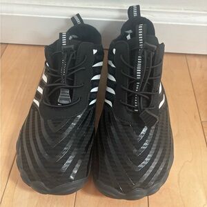 Grounded Footwear Black Slip-On Shoe Sz 40 /9